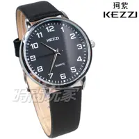 在飛比找蝦皮購物優惠-KEZZI珂紫 KE2354黑 數字時尚 文青系 都會腕錶 