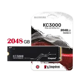 金士頓 Kingston KC3000 2TB 4TB PCIe 4.0 NVMe M.2 SSD 固態硬碟