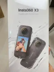Insta360 ONE X3 360 Camera Black With Box (New)