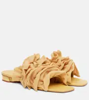 [Farm Rio] Farm Rio Ruffled sandals AU 10 yellow