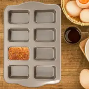 mini cheesecake pan bread loaf tin Reusable Baking Baking Pan Square Muffin Pan