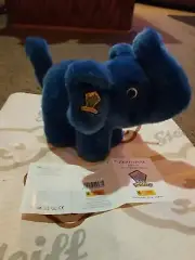 Steiff Elephant Button in Ear Limited edition Blauer Elephant 995781