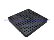 TUF-TITE Drain Grate -B4-DG Grate,Plastic,Black