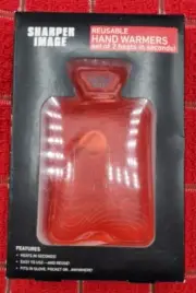 NEW Sharper Image Reusable Hand Warmers, set of 2, NIB
