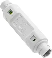 Apujent PoE Repeater,10/100Mbps 48V Ethernet Extension, Long-Distance with Data Transmission - Network Accessories - PoE Booster, Plug and Play for IP Cameras, Security Systems