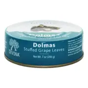 Dolmas Stuffed Grape Leaves 7 Oz By Divina