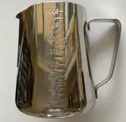 Stainless Steel Frothing Pitcher Milk Pitcher Jug Coffee Craft Frother (L 900ML)