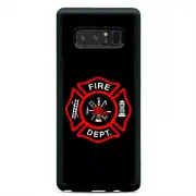 Black Fire Fighter Hero Case Cover Samsung Galaxy S23 S22 Plus Ultra S21+ S20
