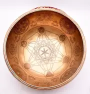 10" High Thick Quality Jhumkabati Tibetan Singing Bowl-Deep Long Sound Vibration