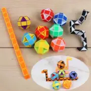Folding Magic Snake Puzzle Antistress Cube Educational Kids Birthday Party New