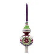 Santa Land Tree Topper Visions Of Candyland Finial Tree Topper Christmas