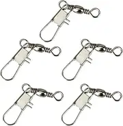 Totority Stainless Steel b Type Fish Hooks 50pcs Offset Fishing Lure Hooks Sharpened