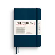 Notebook Hardcover, Squared, 251 Pages (Deep Sea) - A5