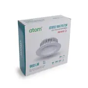 Atom 12W Fire Rated Dimmable LED Downlight Kit Cool White
