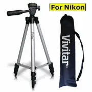 50" PROFESSIONAL VIVITAR TRIPOD WITH QUICK RELEASE FOR NIKON DSLR CAMERAS