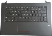 Compatibile for Lenovo V310-14isk V310-14IKB IFI ISE ITH Laptop Upper Cover Palm Rest Shell Keyboard (Color : C2)