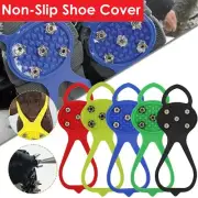Ice Cleats Crampons Snow Shoe Spikes Grips Anti-Slip For Walking on Snow & Ice