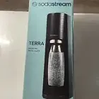 Sodastream Soda Machine Brand NEW Terra Sparkling Water Maker Black