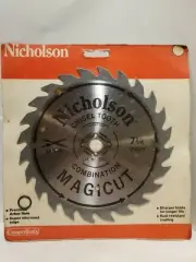 Nicholson Combination 7 1/4" Magicut Circular Saw Blade