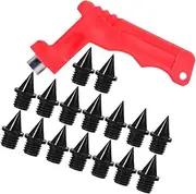[Kisangel] Shoe Nail Remover Track Spikes Replacement Metal Track Spikes Hiking Spikes Replacement Track Spikes Running Spikes for Track Spikes for Track Shoes Spikes Track