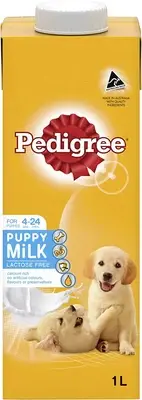 Pedigree Puppy Milk Dog Treat 1 Litre X 8 Pack
