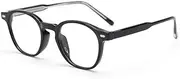 [kachawoo] Korean Style TR90 Glass Frame for Pictures Vintage Men Women Glasses Anti Blue Light Oval Square Glasses Recipe