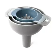 Household Filter Plastic Multi-Function Funnel Set Oil Hopper Filter Oil Can Sub