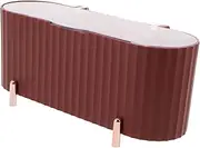 ARTSEWPLY Box Sanitary Napkin Storage Box Make up Pad Case for Period Makeup Storage Organizer Female Necessity Sanitary Napkin Organizer Toiletry Sanitary Case Plastic