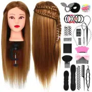 Salon Styling Beauty Tools Doll Hairdressing with Stand Training Mannequin