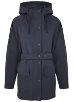 Max Mara Weekend Bath Hooded Nylon Jacket - Navy - 10 (UK10 / S) 10 (UK10 / S)