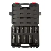 Sunex Tool 4632 3/4" Dr. 11Pc. Wheel Service Impact Socket Set