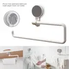 Bathroom Kitchen Toilet Roll Paper Holder Stand Towel Rail Rack Hook Suction Cup