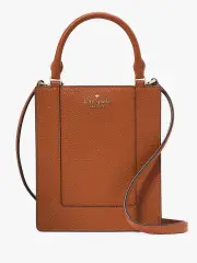 Lena Pebbled Leather Mini Tote