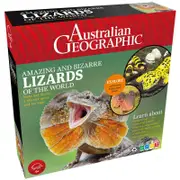 Australian Geographic Amazing & Bizarre Lizards of the World Kids Play Toy 6+