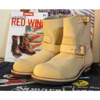 在飛比找蝦皮購物優惠-red wing 2965 麂皮 中筒 全新 工程師靴