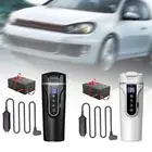 Electric Kettle Travel Coffee Mug Smart Adjustable Temps Drinking Bottle