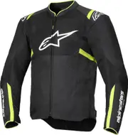 Alpinestars T-Sps Air V2 Motorcycle Textile Jacket, black-yellow, Size L for Men Black Yellow