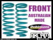 DOBINSONS COIL SPRINGS FRONT STANDARD HEIGHT FOR NISSAN NAVARA D23 2014-ON 80KG