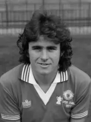 Arthur Albiston of Manchester United at Old Trafford in Manchester- Old Photo