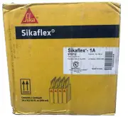 Lot of 24 tubes of Sikaflex-A1 91012 Construction Sealant, Capitol Tan, 10.1 0z
