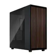 Fractal Design North XL ATX Mid-Tower PC Black Case W/ Walnut Front & TG Side