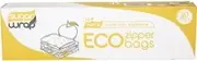 SugarWrap Eco Zipper Bags Made from Sugarcane Large 20pk