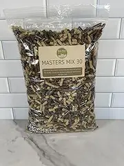 Masters Mix Mushroom Substrate | 2KG | 100% Australian Grown | 70% Hardwood:30% Soy