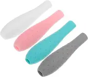 TEHAUX 4pcs Silicone Protective Sleeve for Ergonomic Grip Stylus Pens Non Slip Design Enhances Comfort and Control Compatible with for Writing and Drawing
