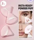 Sheglam Insta-Ready Powder Puff 3pcs Set Dual-sided Pink Blurring Baking Setting