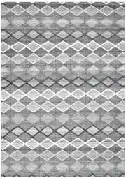 Medina Charcoal Grey Wool Rug