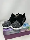 Skechers Womens Skech-Air Dynamight-Big Step Textured Black Sneaker Shoes Sz 8M