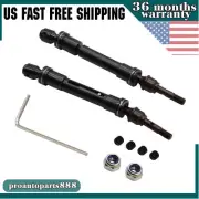 2PCS For 1/10 Traxxas Slash 4X4 Rustler VXL Stampede 4X4 VXL Front Drive Shaft