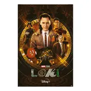Marvel MCU Loki Glorious Purpose Poster Home/Room Wall Decor Display 91x61cm
