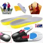 WORK BOOTS ORTHOTIC FOOT ARCH HEEL SUPPORT SHOE INSERTS MASSAGING GEL INSOLES AU